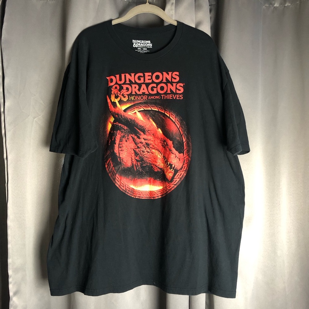 Dungeons and Dragons Honor Among Thieves Movie Graphic Short Sleeve Tee Shirt